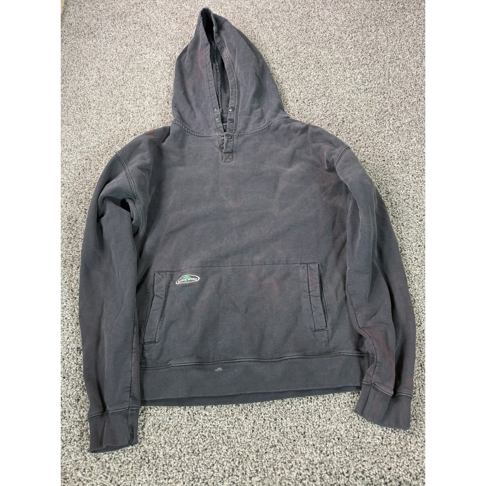 Arborwear Double Thick Hoodie Men's Size XL Black Workwear Heavyweight